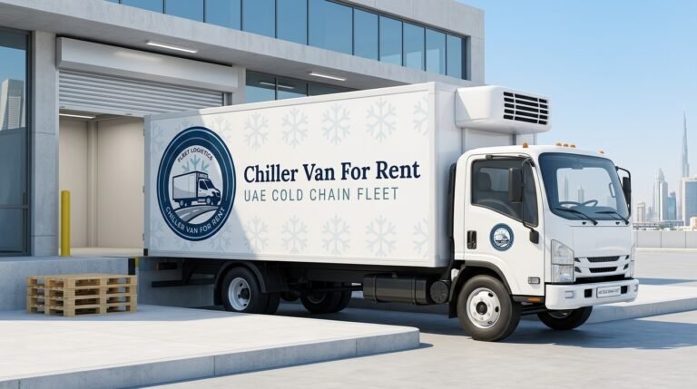 Chiller Truck Rental in Dubai