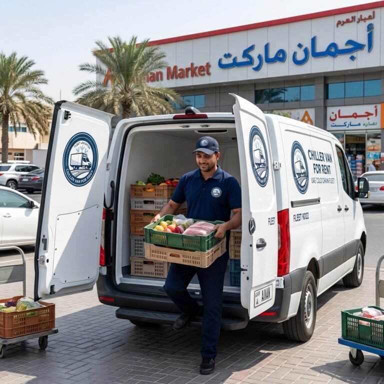 Chiller Van for Rent in Ajman