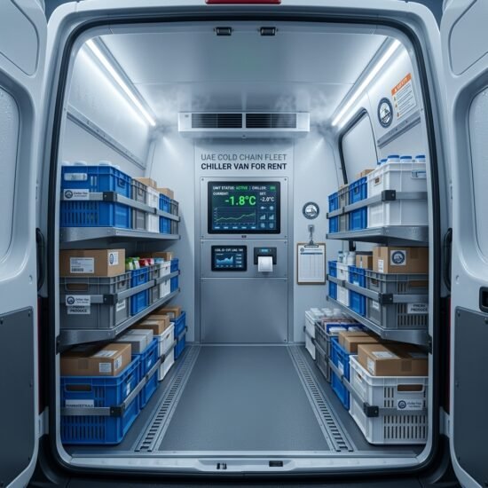 Chiller Van for Rent in Umm Al Quwain