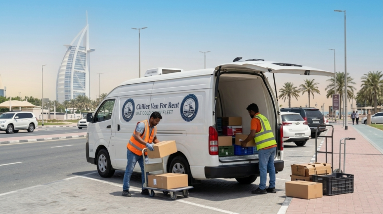 chiller van for rent